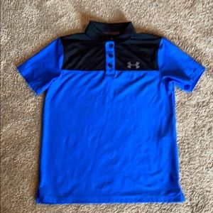 Boys Under Armour Golf Polo